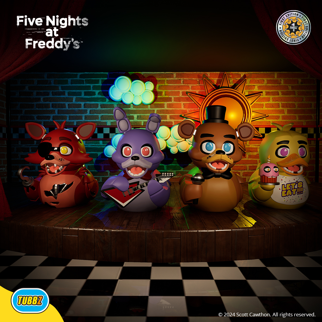 Amazon.com: TUBBZ Mini: Five Nights at Freddy's - Foxy Cosplaying